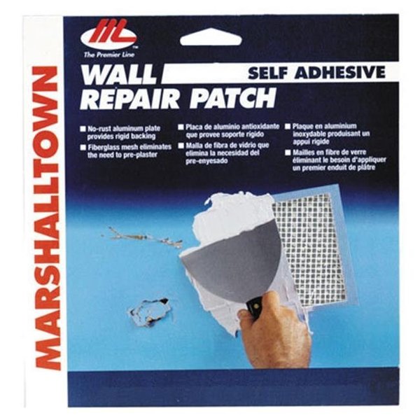 Marshalltown Marshalltown 4in. X 4in. Wall Repair Patch Kit  DP4 DP4